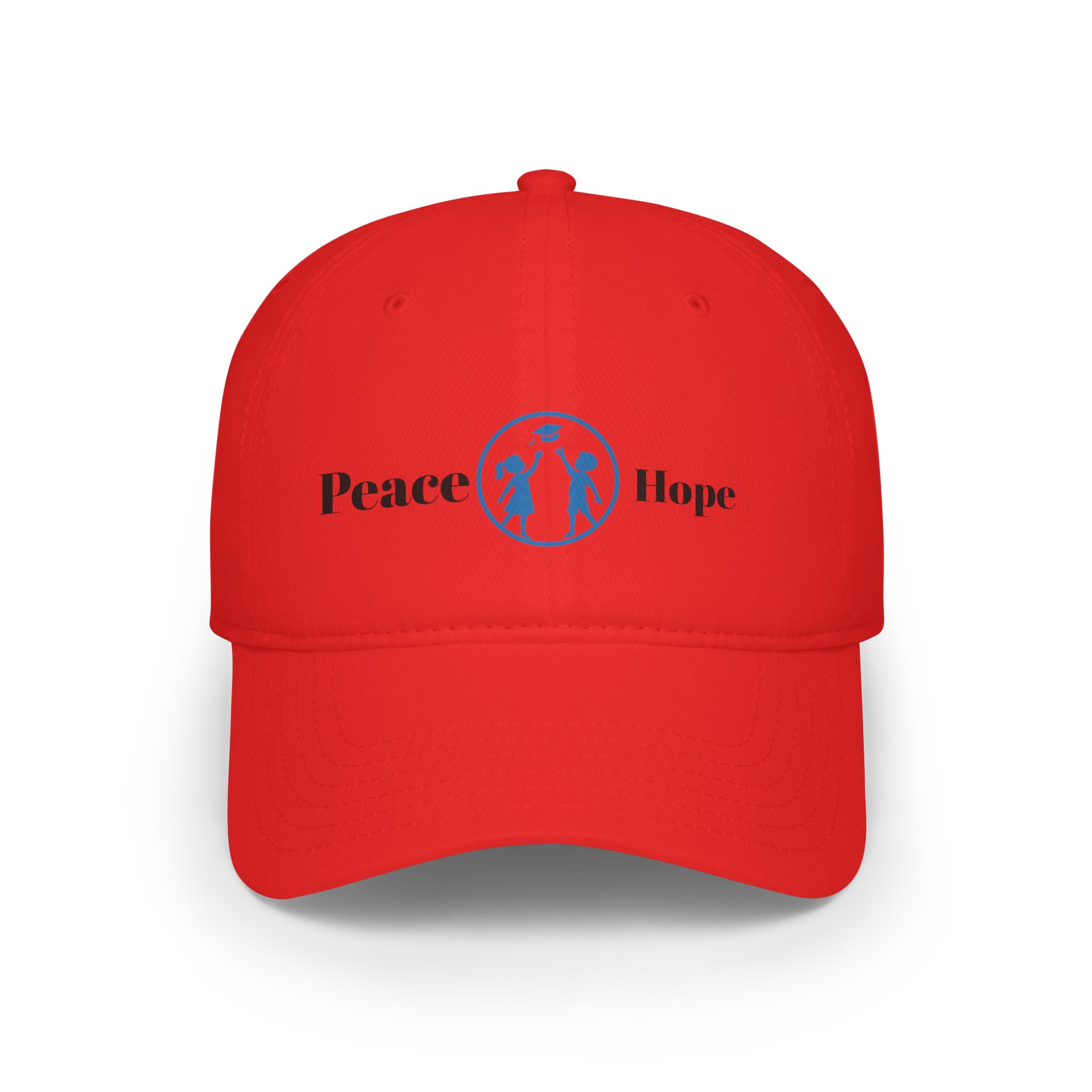 peace and hope low profile baseball cap